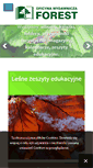 Mobile Screenshot of oficynaforest.pl